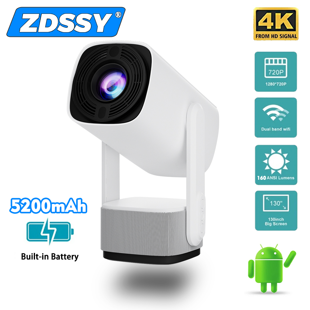 Auto Focus Keystone Correction Projector - ZDSSY 4K Projector K2 Smart Android11