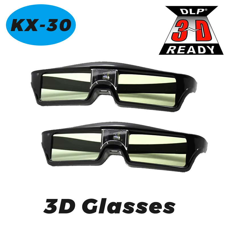 Active 3D Glasses Dlp Link Projector - 1/2 PCS KX-30 3D Glasses DLP-LINK