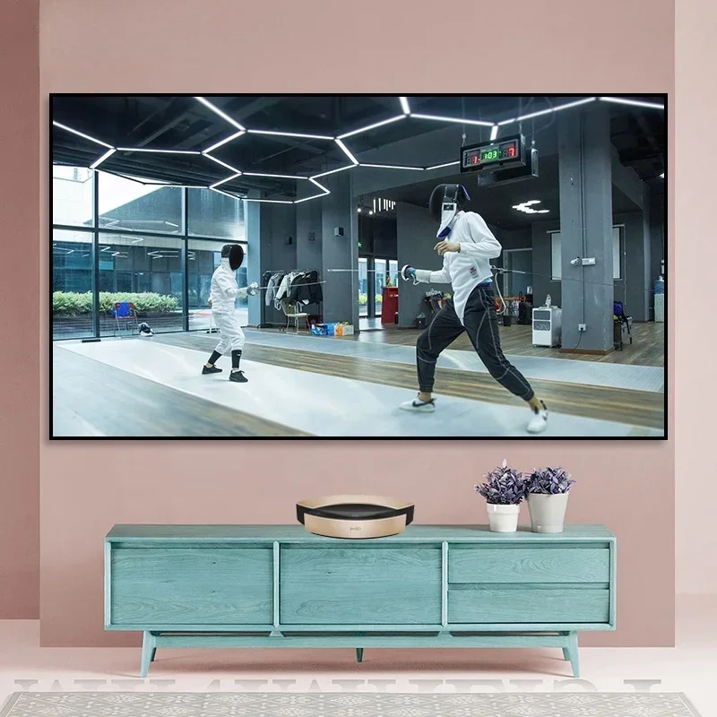 Alr Ambient Light Rejecting Projector Screen - 80 100 120 inch Ultra short