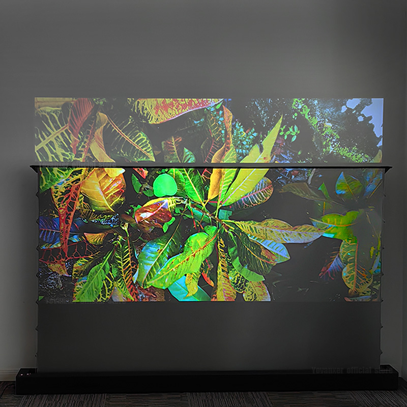 Alr Ambient Light Rejecting Projector Screen - 72Inch ALR Fresnel Electric Tab Tension