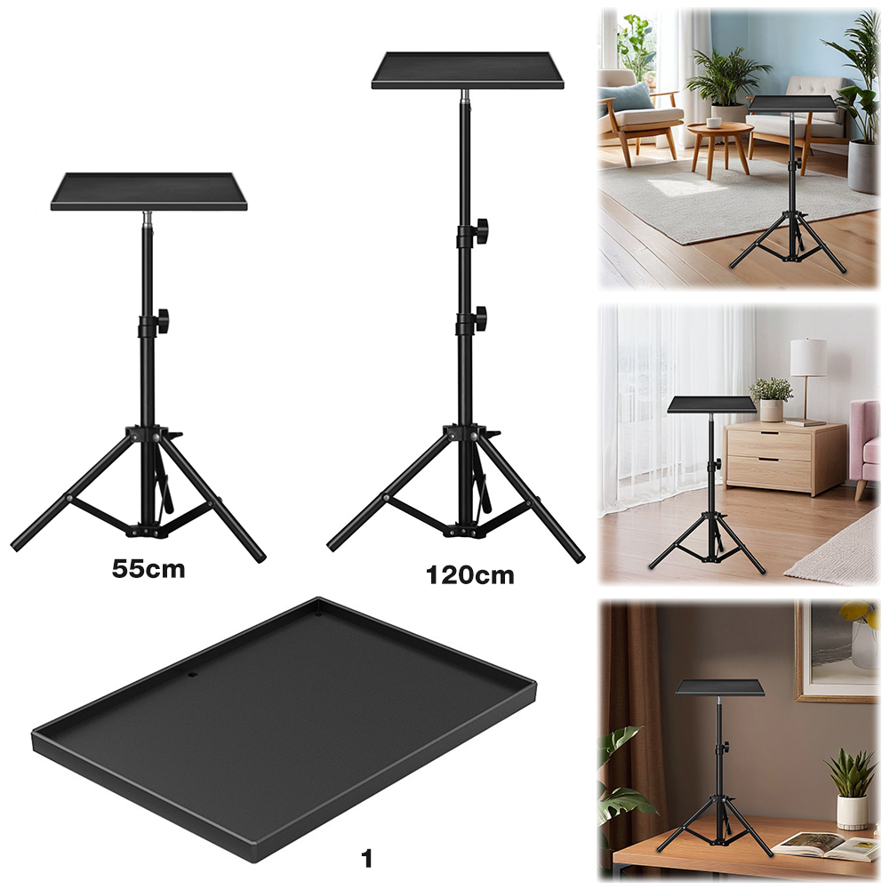 Projector Floor Stand Tripod Adjustable - Universal Laptop Projector Tripod Stand 1/4inch