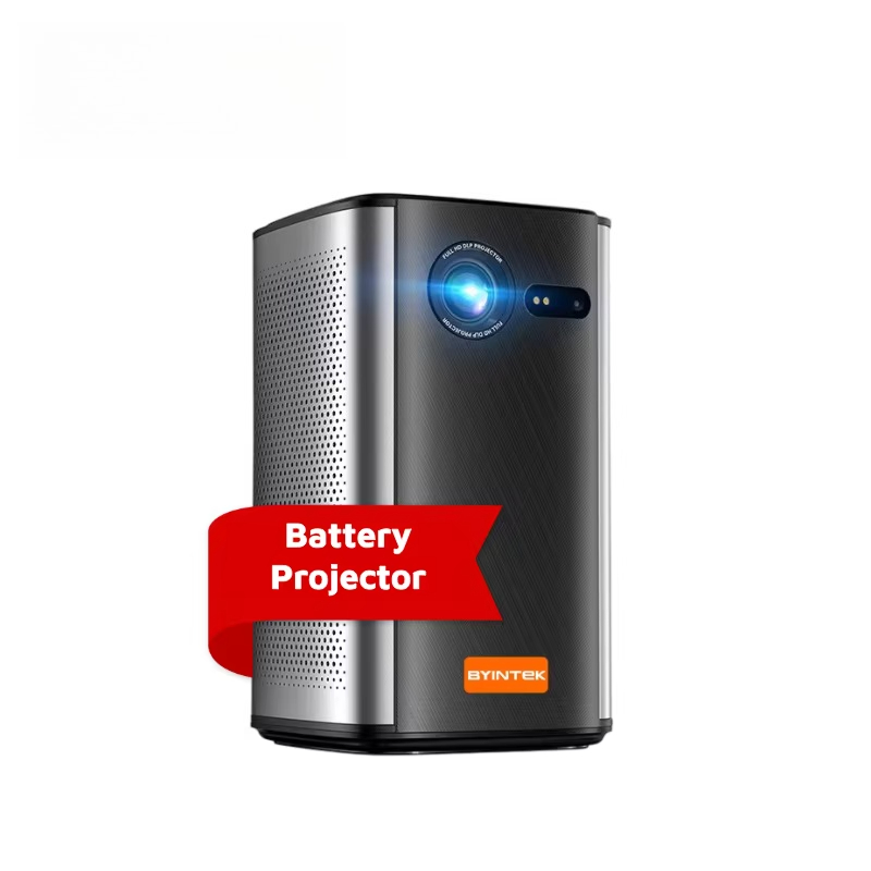 Mini Portable Projector Rechargeable Battery - BYINTEK Mini Projector Battery 3D Ready