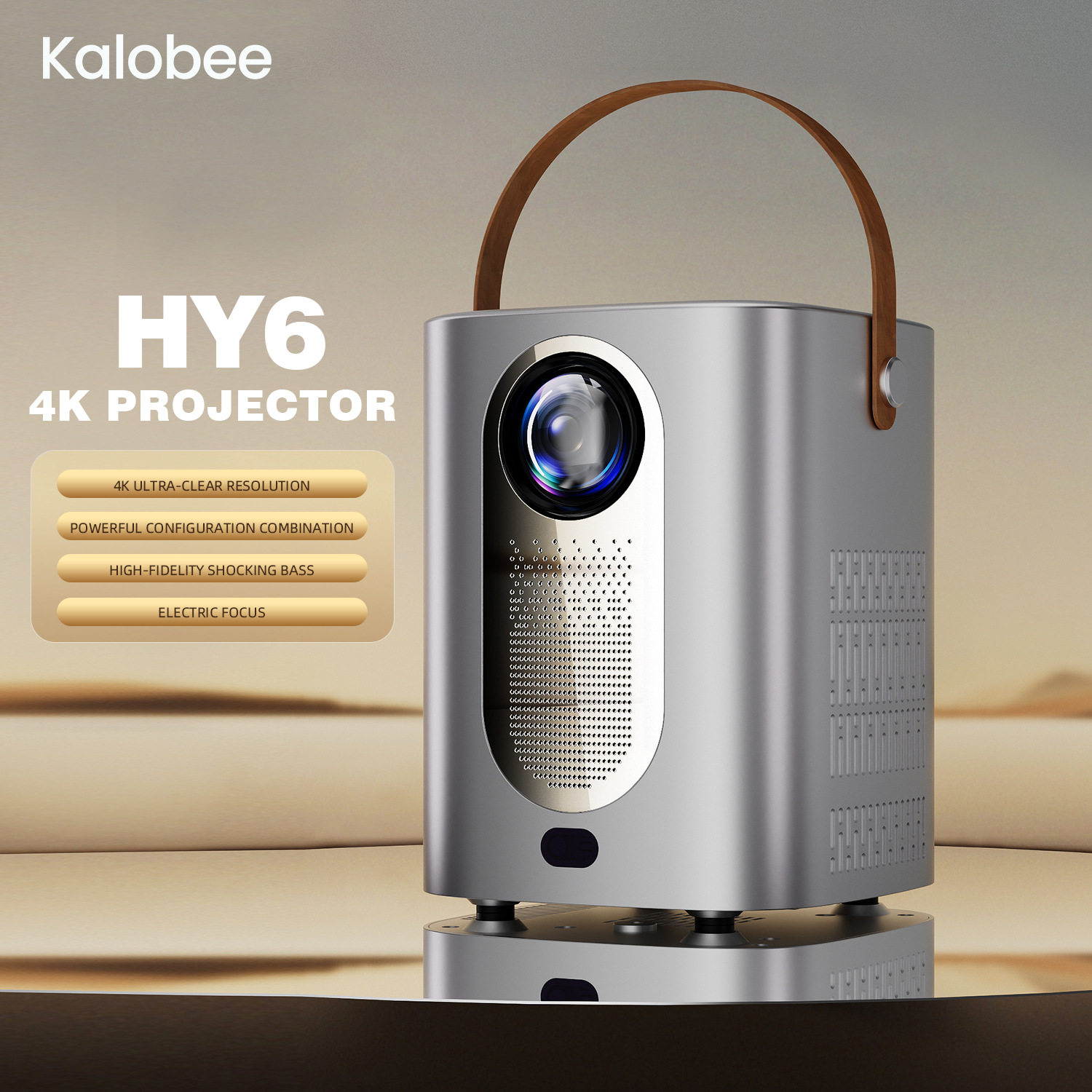 4K Smart Projector Android 11 Wifi 6 - New Smart Mini Projector Android 11