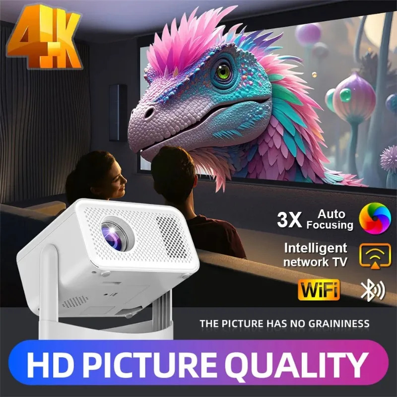 【Best-selling】 KaiAqua 4K 650A - Auto Focus Keystone Correction Projector review and price