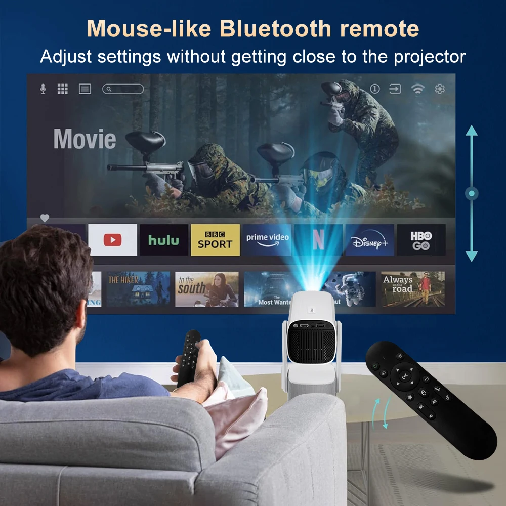 ZDSSY 4K Projector K2 Smart An - Auto Focus Keystone Correction Projector review and price