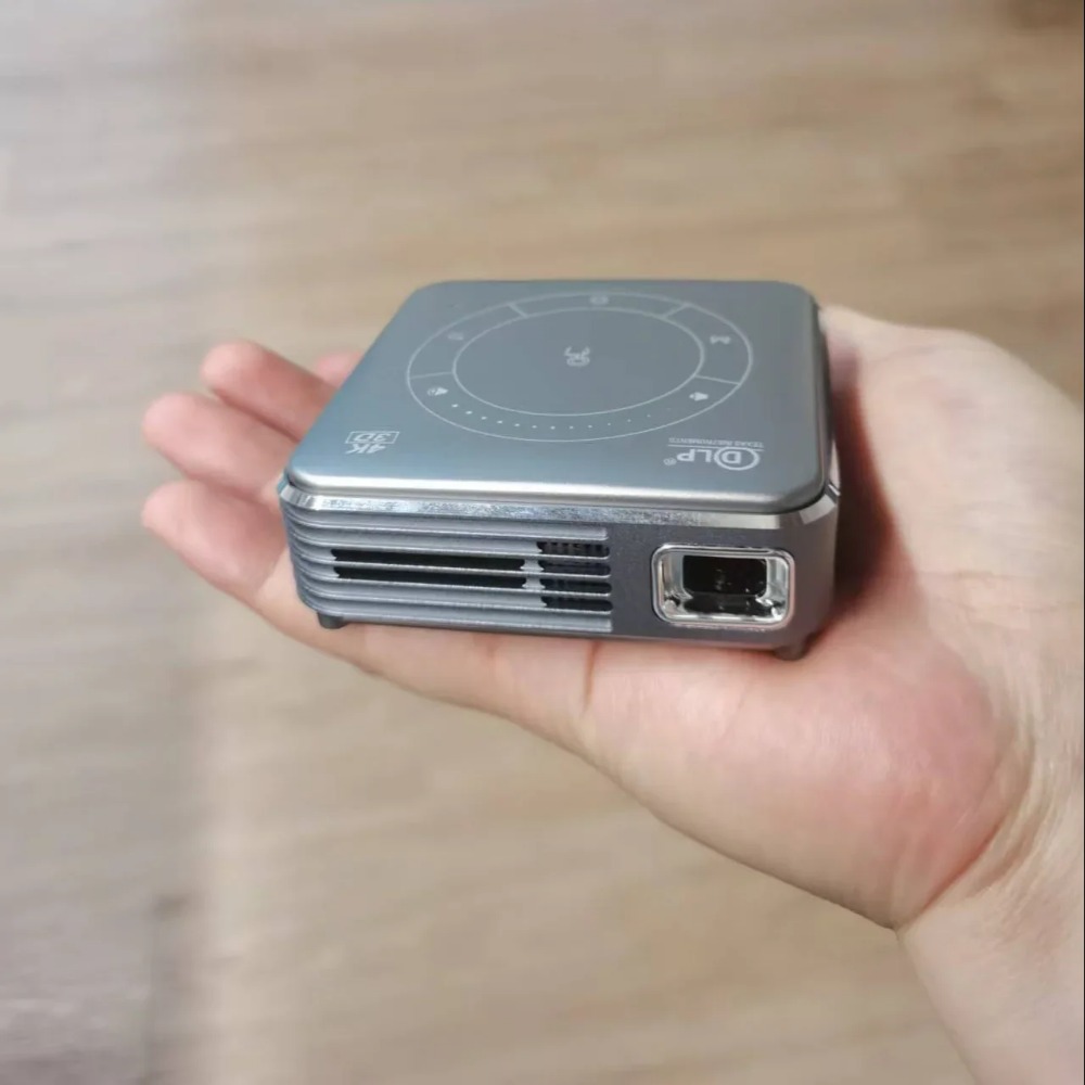 Mini 3D Portable Projector 4K  - Mini Portable Projector Rechargeable Battery review and price