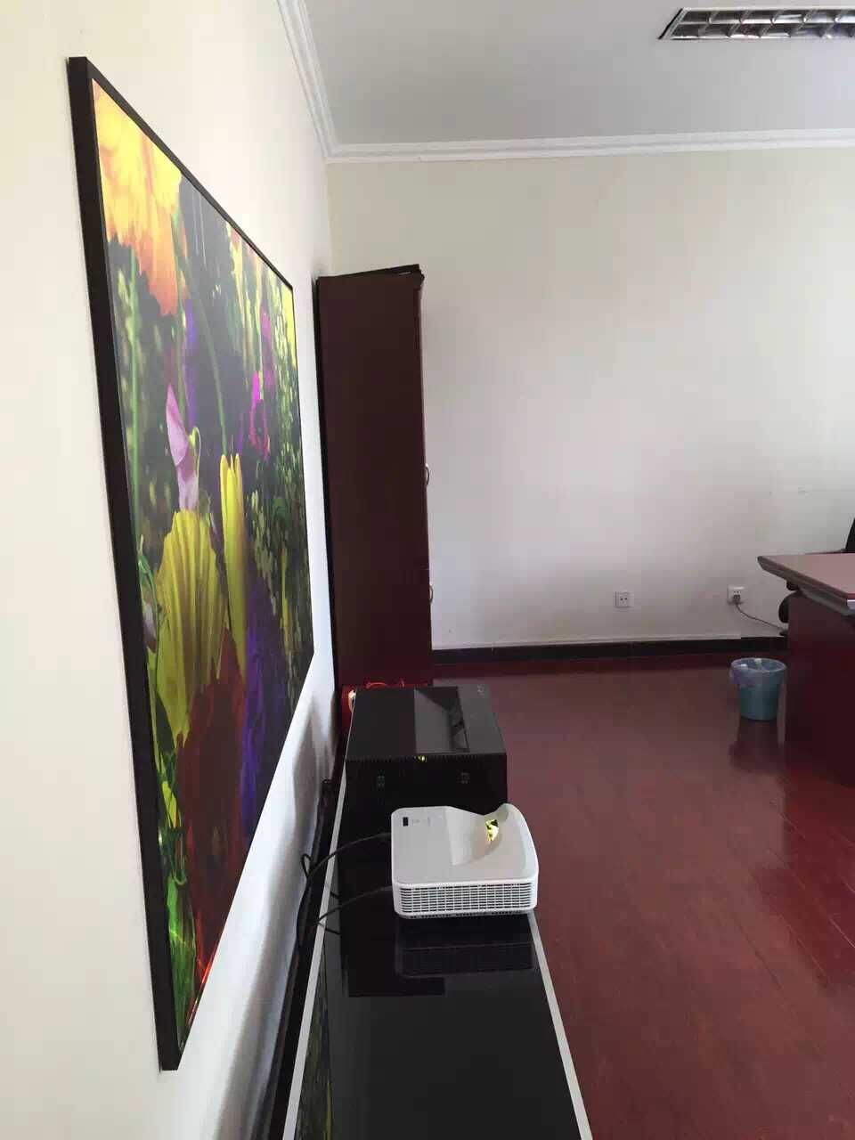 120-Inch Ambient Light Rejecti - Ultra Short Throw Laser Projector 4K review and price