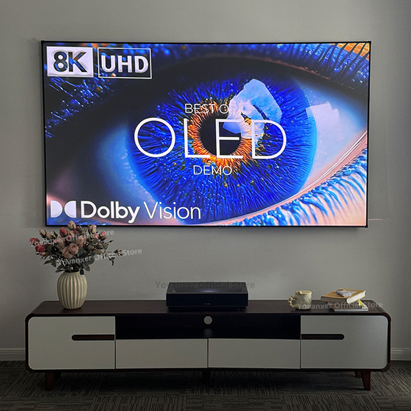 80 Inch New Fresnel 5.0 Pro AL - Ultra Short Throw Laser Projector 4K review and price