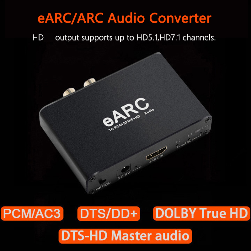 RCA Audio Extractor Converter  - Optical Audio Hdmi Earc Extractor review and price