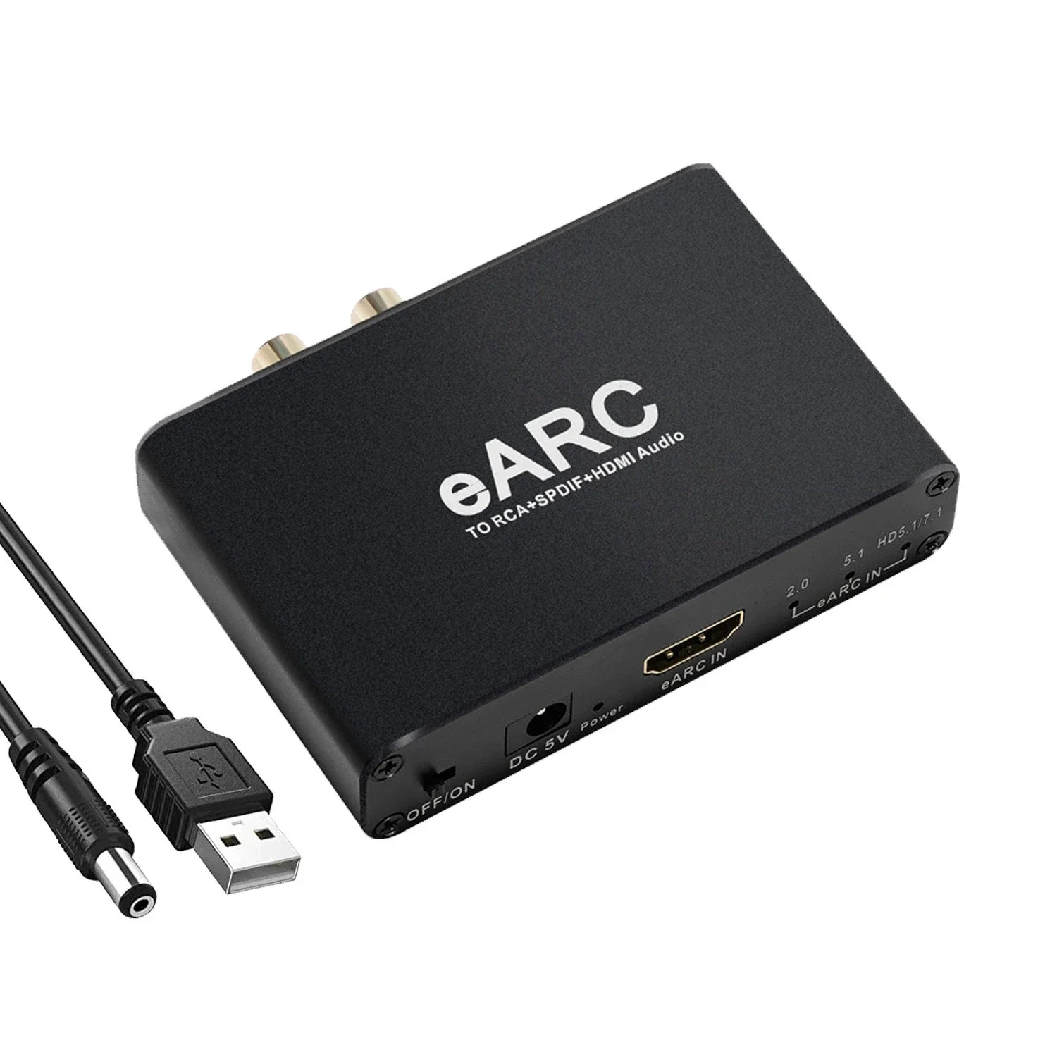 192KHz HDMI EARC ARC to RCA Au - Optical Audio Hdmi Earc Extractor review and price