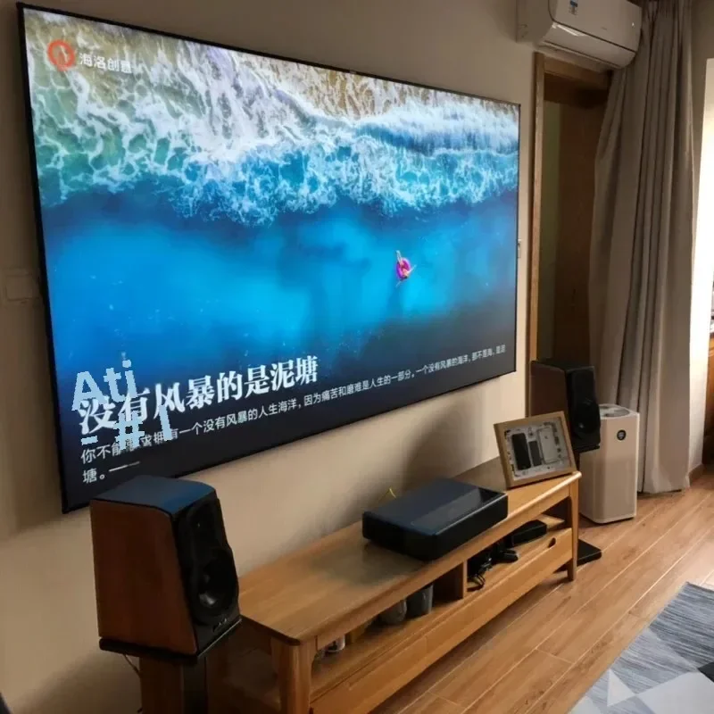 2026 HOT ALR PET Crystal Fixed - Alr Ambient Light Rejecting Projector Screen review and price