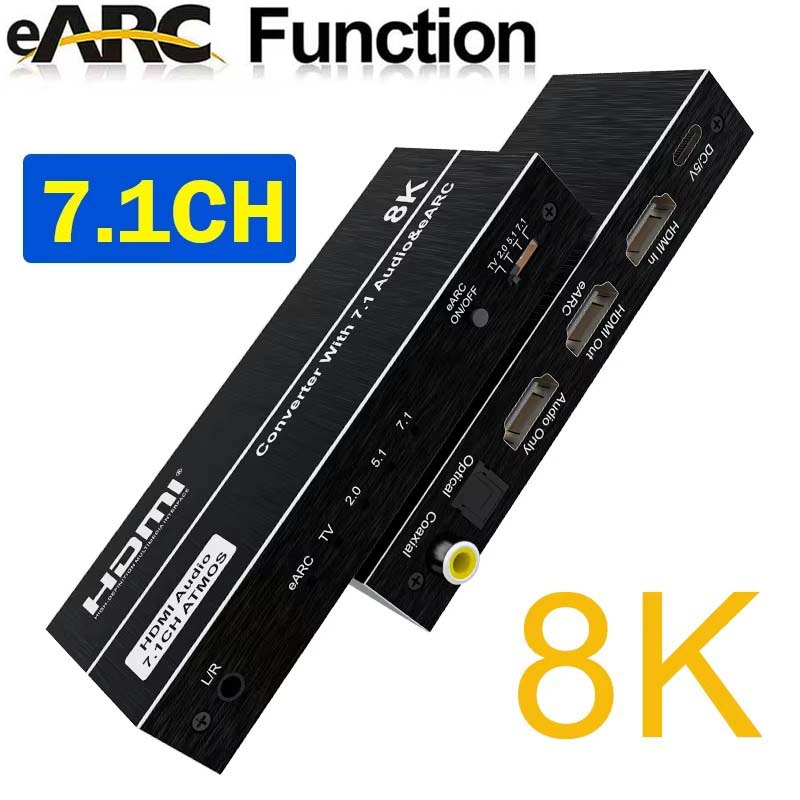 8K HDMI Audio Extractor with e - Optical Audio Hdmi Earc Extractor review and price