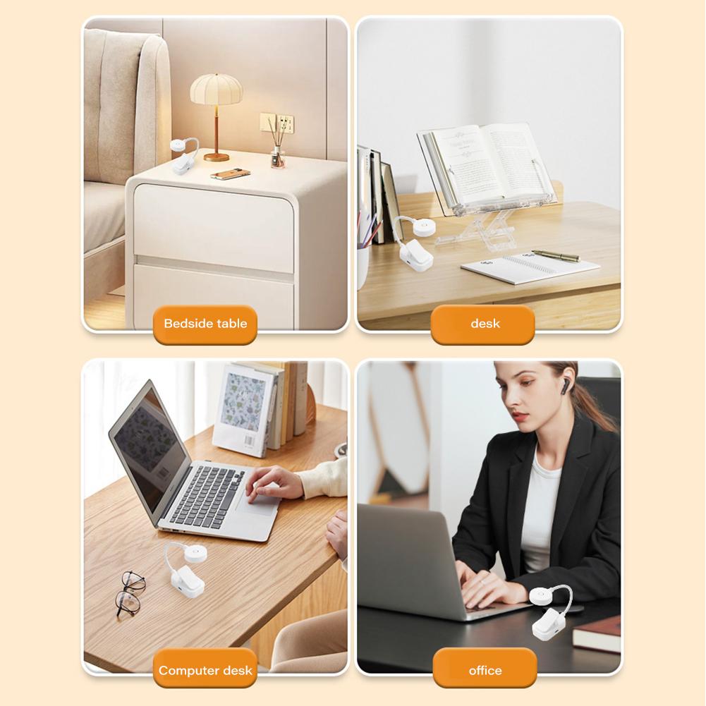 Mini LED Book Light Clip On Re - Mini Portable Projector Rechargeable Battery review and price