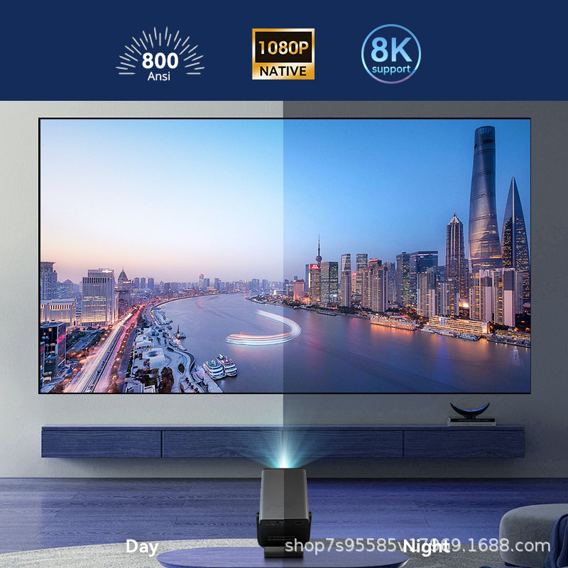 LGOODVIN X7AR Smart Projector  - Auto Focus Keystone Correction Projector review and price