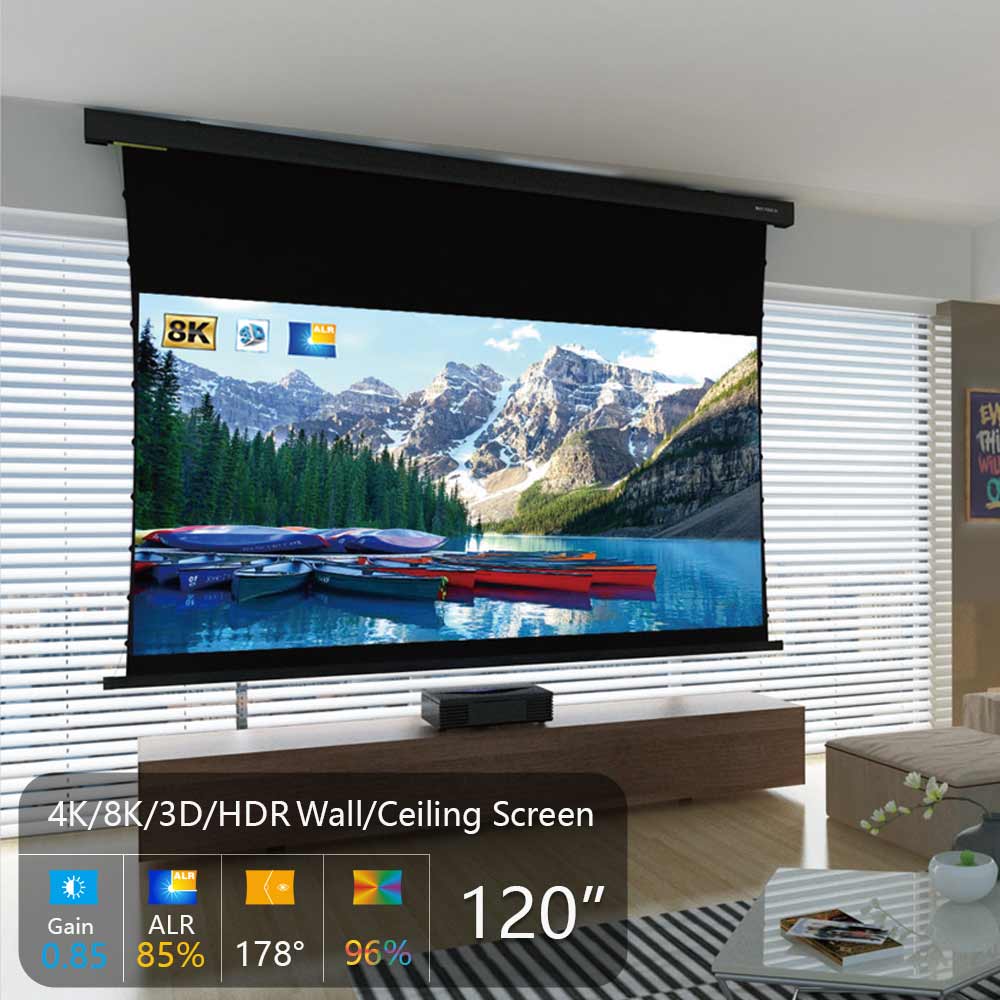 120 inch Motorized Ceiling Ele - Projector Screen 120 Inch Motorized Ambient review and price