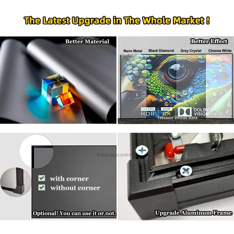 Popular Sizes Ambient Light Re - Alr Ambient Light Rejecting Projector Screen review and price