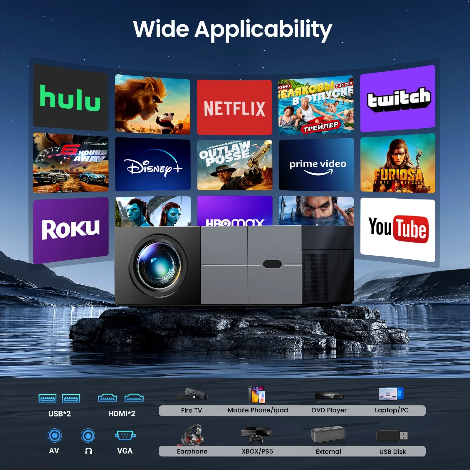 2025   Arrival 4K Smart Projec - 4K Smart Projector Android 11 Wifi 6 review and price