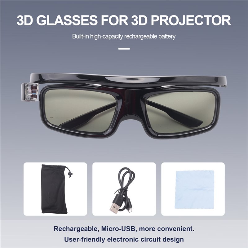 Well Made-GL1800 3D Glasses Fo - Active 3D Glasses Dlp Link Projector review and price