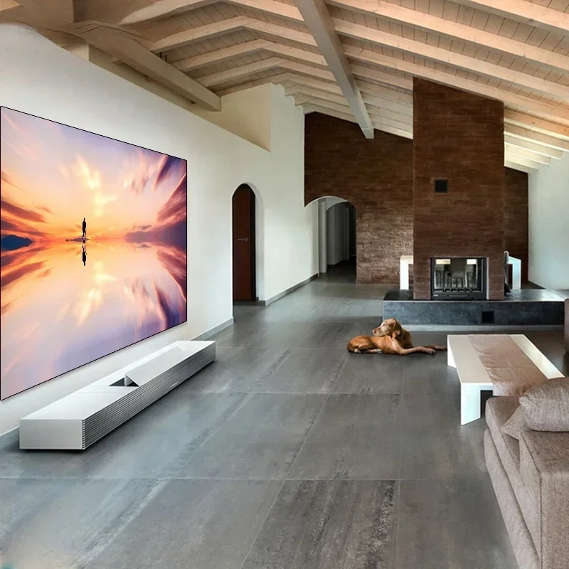 80 100 120 inch Ultra short th - Alr Ambient Light Rejecting Projector Screen review and price