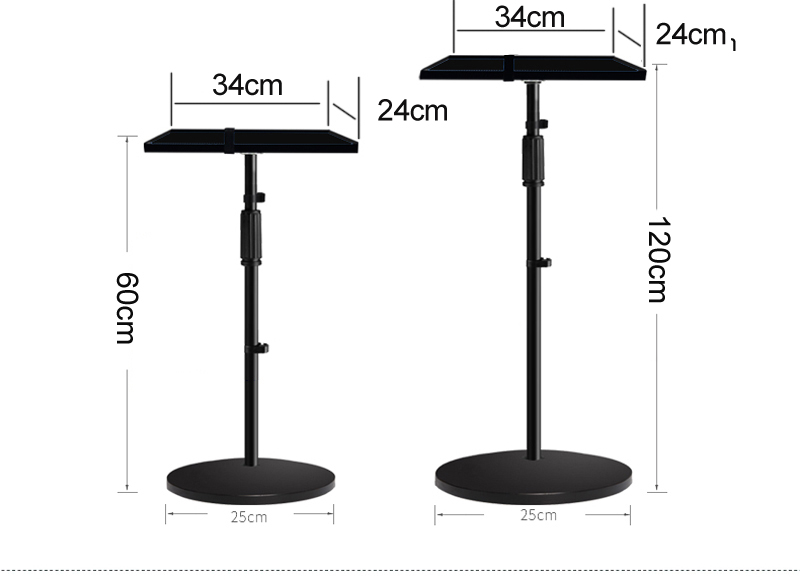 T3-60120 20kg 5KG 600-1200MM H - Projector Floor Stand Tripod Adjustable review and price