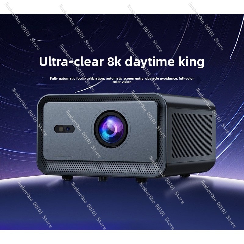 Portable Smart HD Projector 10 - Auto Focus Keystone Correction Projector review and price
