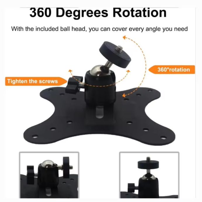 with360-Degree Ball Vertically - Projector Ceiling Mount Bracket Universal review and price