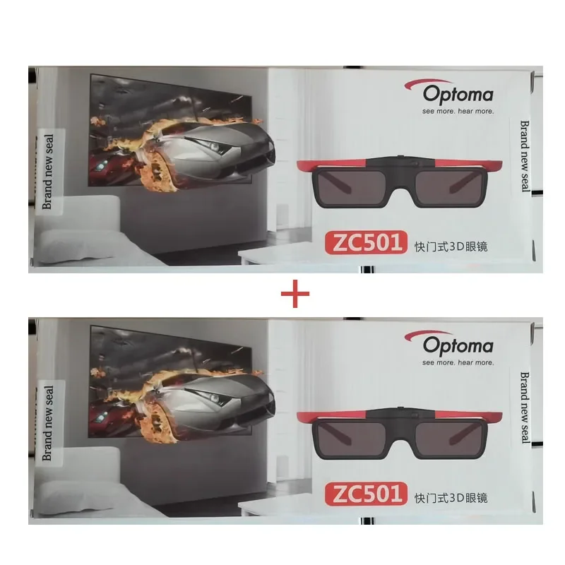 Custom Optoma ZC501 Active 3D  - Active 3D Glasses Dlp Link Projector review and price