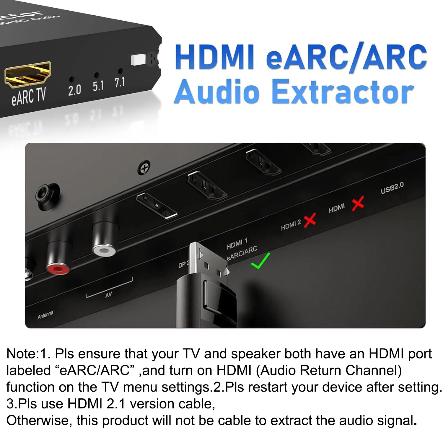 192Khz EARC ARC Audio Extracto - Optical Audio Hdmi Earc Extractor review and price