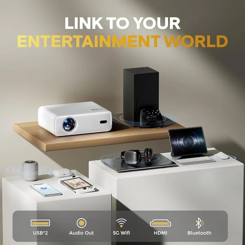 Smart Portable Mini Projector｜ - Auto Focus Keystone Correction Projector review and price