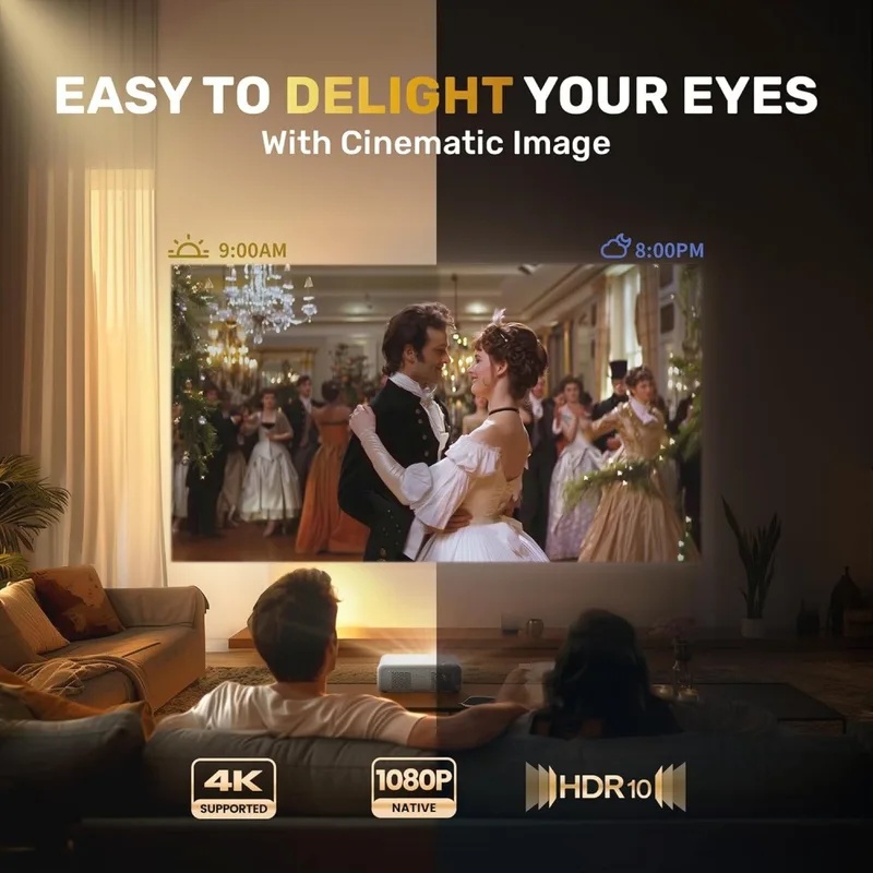 Smart Portable Mini Projector｜ - Auto Focus Keystone Correction Projector review and price
