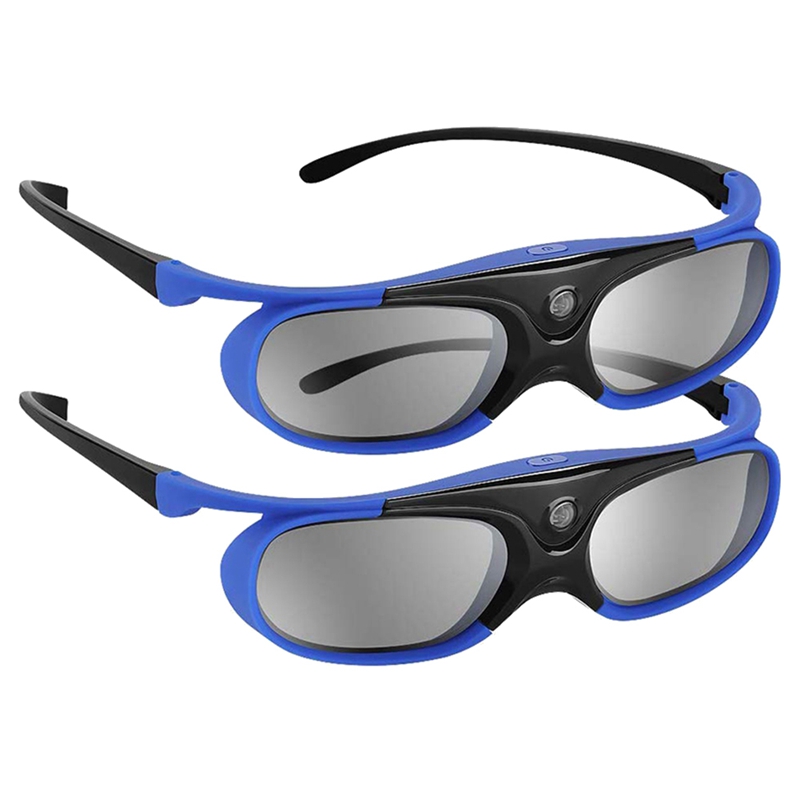 2Pcs Active Shutter Eyewear DL - Active 3D Glasses Dlp Link Projector review and price