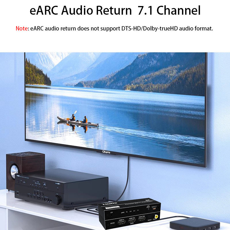8K HDMI EARC Return Audio Extr - Optical Audio Hdmi Earc Extractor review and price