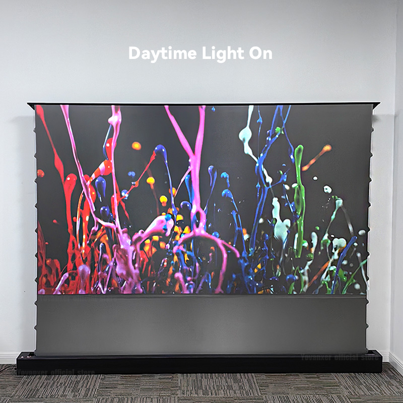 72-120 Inch Motorized Fresnel  - Projector Screen 120 Inch Motorized Ambient review and price