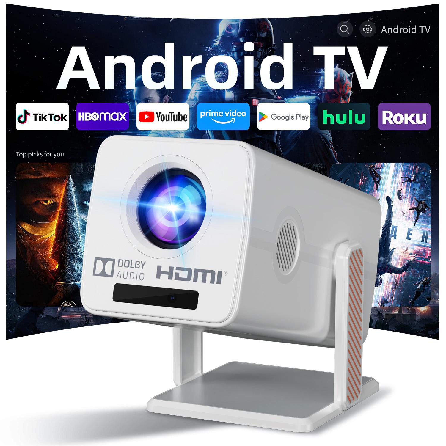 HM103 Smart Android 13 Project - Auto Focus Keystone Correction Projector review and price