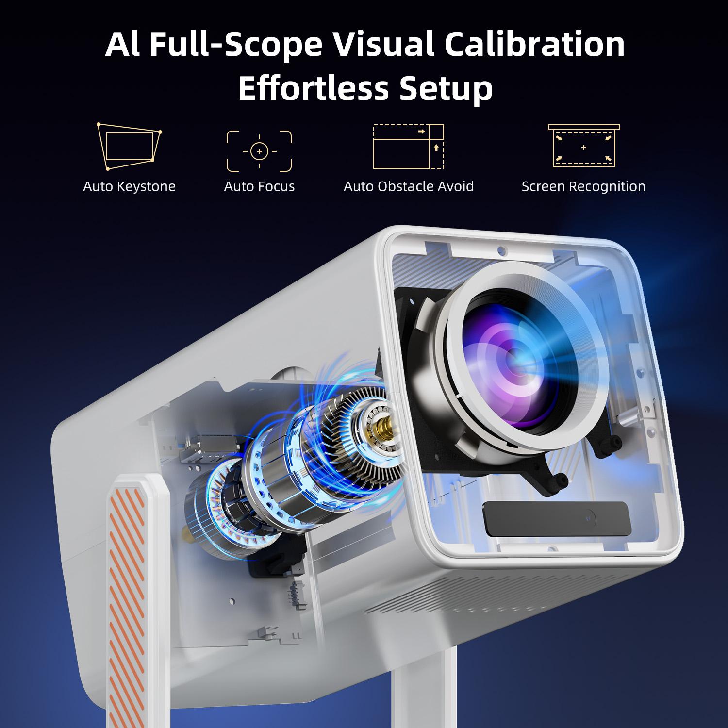 HM103 Smart Android 13 Project - Auto Focus Keystone Correction Projector review and price