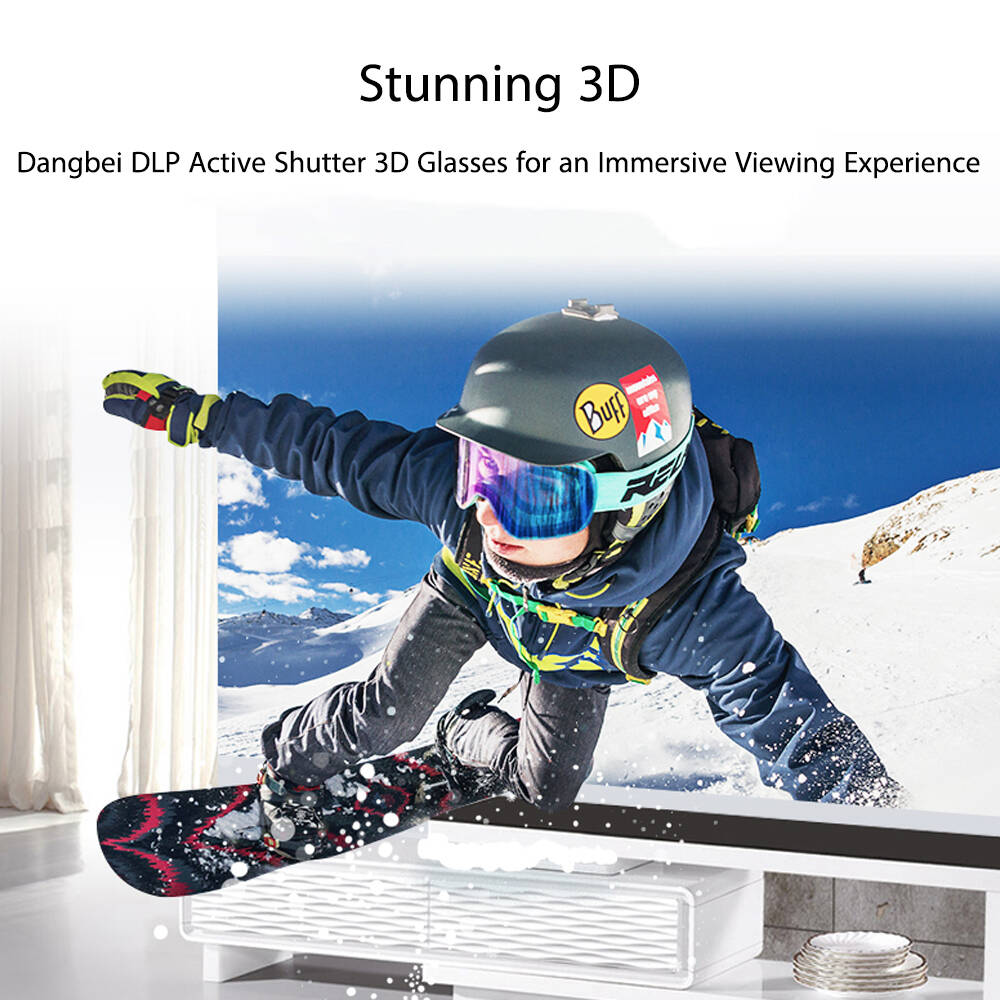 Dangbei Projector Accessories  - Active 3D Glasses Dlp Link Projector review and price
